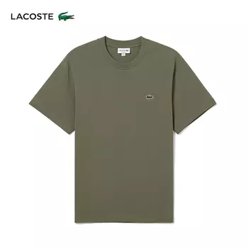 Футболка мужская Lacoste с короткими рукавами, розовый