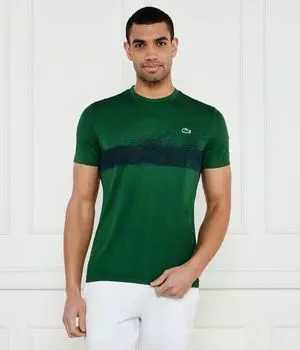 Футболка мужская Lacoste x Новак Джокович, зеленый