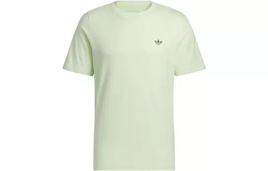 Футболка мужская лаймово-зеленая Adidas Originals, зеленый