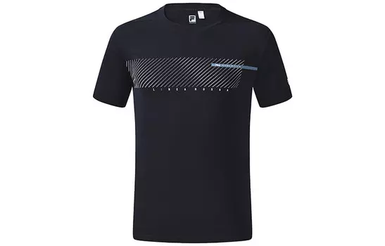 Футболка мужская легкая атлетика королевского синего цвета Fila, синий