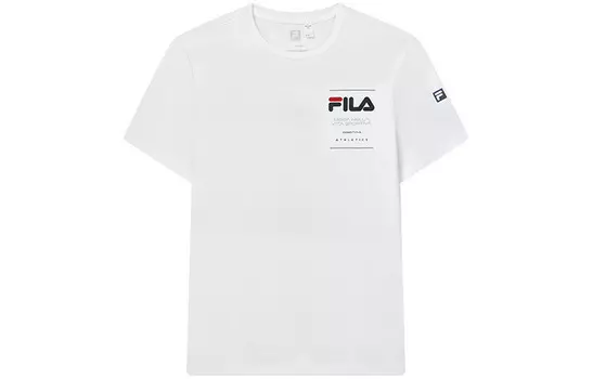 Футболка мужская легкая белая Fila, цвет Jade White