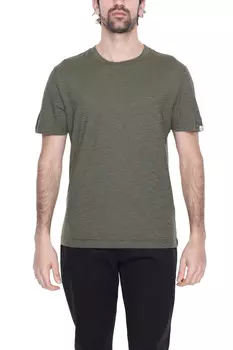 Футболка мужская Liu Jo однотонная, зеленый