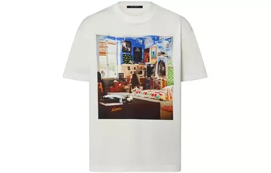Футболка мужская Louis Vuitton, белый