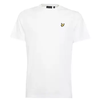 Футболка мужская Lyle & Scott с принтом на спине, белый