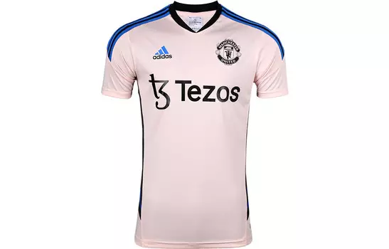 Футболка мужская MANCHESTER UNITED THEATER OF DREAMS розовая Adidas, розовый