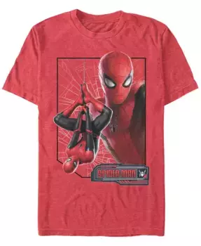 Футболка мужская Marvel "Spider-Man" с перевернутым профилем Человека-паука, короткий рукав Fifth Sun, красный