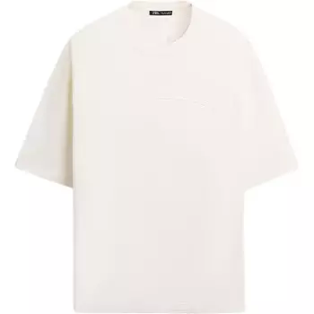 Футболка мужская матово-белая Zara, белый