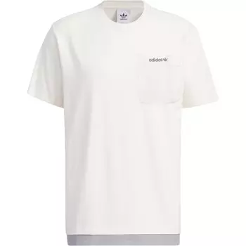 Футболка мужская меловая белая Adidas Originals, белый