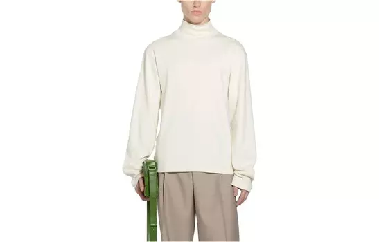 Футболка мужская меловая белая Bottega Veneta, белый