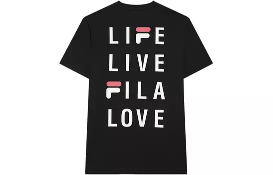 Футболка мужская Метеорит черный Fila, черный