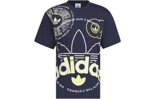 Футболка мужская Midnight Indigo Adidas Originals, индиго
