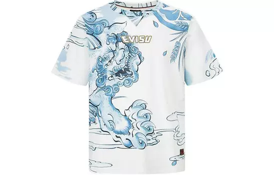 Футболка мужская многоцветная Evisu, цвет Multicolor
