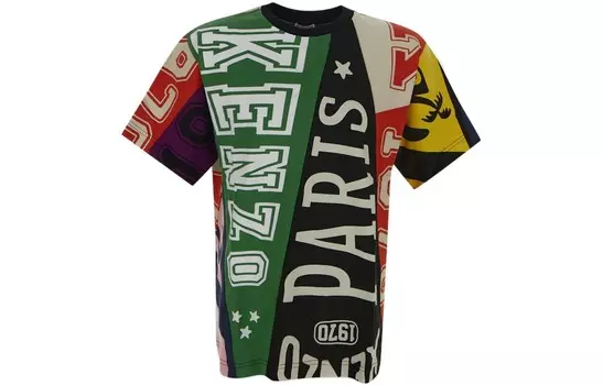 Футболка мужская многоцветная Kenzo, цвет Multicolor