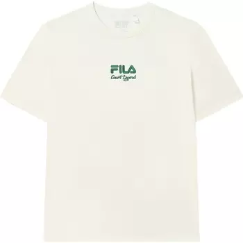 Футболка мужская молочно-белая Fila, слоновая кость