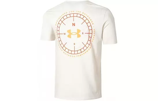Футболка мужская молочно-белая Under Armour, белый