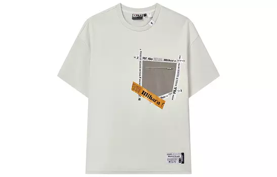 Футболка мужская Morning Dew Ash Fila, цвет Morning dew ash