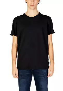 Футболка мужская Moschino Underwear хлопковая однотонная, черный