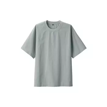 Футболка мужская Muji с короткими рукавами и круглым вырезом, коричневый