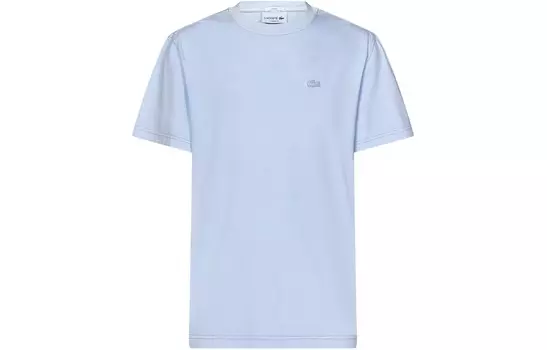 Футболка мужская небесно-голубая Lacoste, голубой
