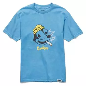 Футболка мужская ностальгическая в цвете Carolina Blue Cookies