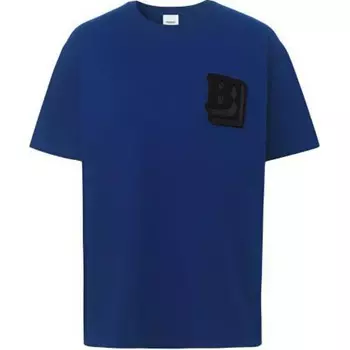 Футболка мужская Ocean Blue Burberry, синий