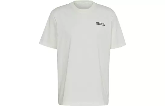 Футболка мужская Off White Adidas Originals, цвет Jade White
