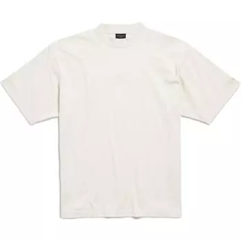 Футболка мужская Off White Balenciaga, кремовый