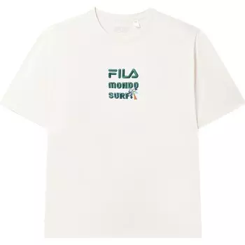 Футболка мужская Off-white Fila, кремовый
