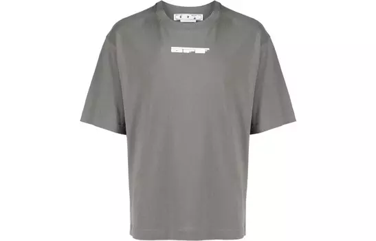 Футболка мужская Off-White, серый