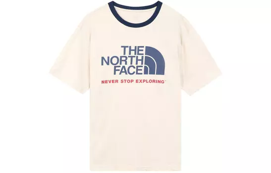 Футболка мужская Off White The North Face, кремовый