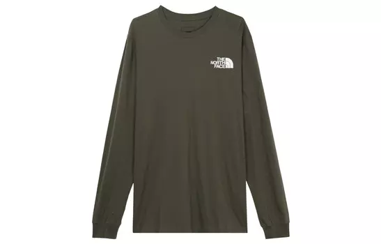 Футболка мужская оливковая The North Face, оливковый