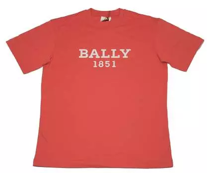 Футболка мужская Orange River из 100% органического хлопка с логотипом Bally 6303788, оранжевый