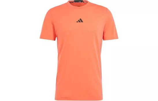 Футболка мужская оранжевая Adidas, оранжевый