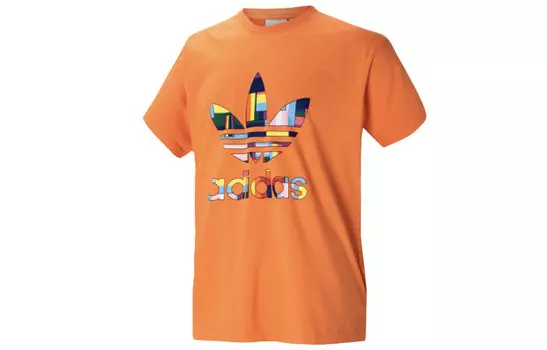 Футболка мужская оранжевая Adidas Originals, оранжевый