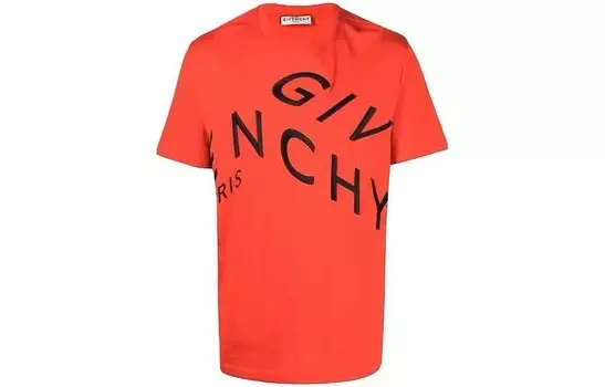Футболка мужская оранжевая Givenchy, оранжевый
