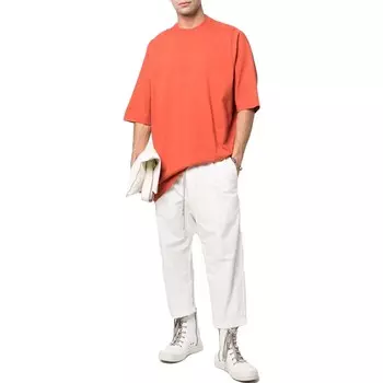 Футболка мужская оранжевая Rick Owens Drkshdw, оранжевый