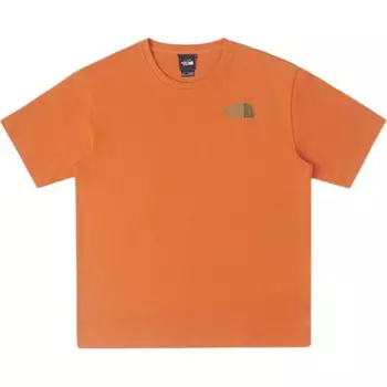 Футболка мужская оранжевая The North Face, оранжевый