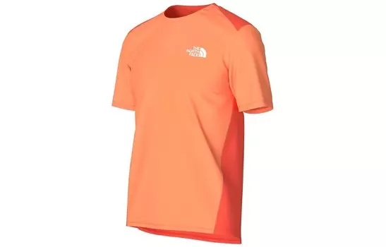 Футболка мужская оранжевая The North Face, оранжевый