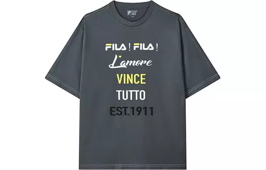 Футболка мужская Pale Cloth Ash Fila, цвет Pale cloth ash