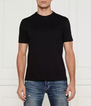 Футболка мужская Paul&Shark хлопковая однотонная, черный