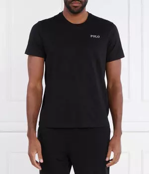 Футболка мужская Polo Ralph Lauren хлопковая базовая, черный