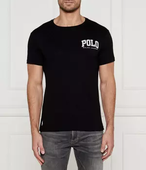 Футболка мужская Polo Ralph Lauren хлопковая, черный