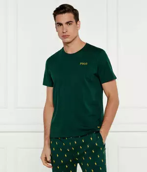 Футболка мужская Polo Ralph Lauren хлопковая однотонная, зеленый