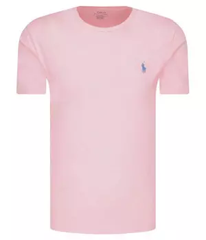 Футболка мужская Polo Ralph Lauren хлопковая, розовый