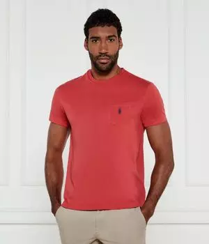 Футболка мужская Polo Ralph Lauren классического кроя, красный
