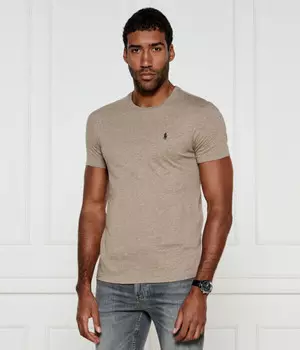 Футболка мужская Polo Ralph Lauren облегающего кроя, бежевый