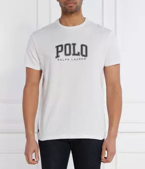 Футболка мужская Polo Ralph Lauren с надписью, белый