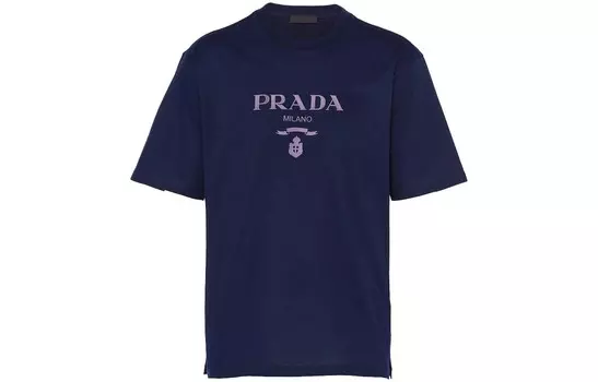 Футболка мужская Prada, темно-синий