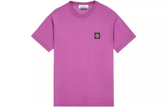 Футболка мужская пурпурная Stone Island, цвет Magenta