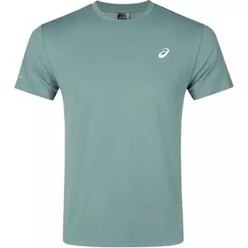 Футболка мужская пыльно-зеленая Asics, зеленый
